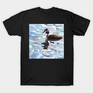 Great Crested Grebe T-Shirt